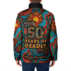 NAIDOC Week 26 Padded Jacket 50 Years of Deadly Aboriginal Motif