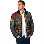 NAIDOC Week 26 Padded Jacket 50 Years of Deadly Aboriginal Motif