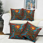 NAIDOC Week 26 Pillow Cover 50 Years of Deadly Aboriginal Motif