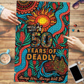NAIDOC Week 26 Puzzle 50 Years of Deadly Aboriginal Motif