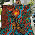 NAIDOC Week 26 Quilt 50 Years of Deadly Aboriginal Motif