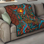 NAIDOC Week 26 Quilt 50 Years of Deadly Aboriginal Motif