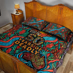 NAIDOC Week 26 Quilt Bed Set 50 Years of Deadly Aboriginal Motif