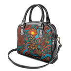 NAIDOC Week 26 Shoulder Handbag 50 Years of Deadly Aboriginal Motif