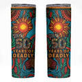 NAIDOC Week 26 Skinny Tumbler 50 Years of Deadly Aboriginal Motif