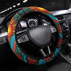 NAIDOC Week 26 Steering Wheel Cover 50 Years of Deadly Aboriginal Motif