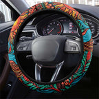 NAIDOC Week 26 Steering Wheel Cover 50 Years of Deadly Aboriginal Motif