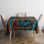 NAIDOC Week 26 Tablecloth 50 Years of Deadly Aboriginal Motif