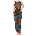 NAIDOC Week 26 Tank Maxi Dress 50 Years of Deadly Aboriginal Motif
