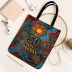NAIDOC Week 26 Tote Bag 50 Years of Deadly Aboriginal Motif