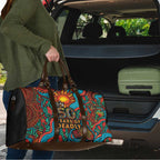 NAIDOC Week 26 Travel Bag 50 Years of Deadly Aboriginal Motif