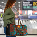 NAIDOC Week 26 Travel Bag 50 Years of Deadly Aboriginal Motif