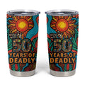 NAIDOC Week 26 Tumbler Cup 50 Years of Deadly Aboriginal Motif