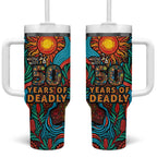 NAIDOC Week 26 Tumbler With Handle 50 Years of Deadly Aboriginal Motif