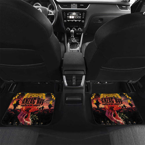 Australia ANZAC Day Car Mats Forever in My Thoughts