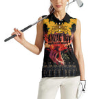 Australia ANZAC Day Women Sleeveless Polo Shirt Forever in My Thoughts