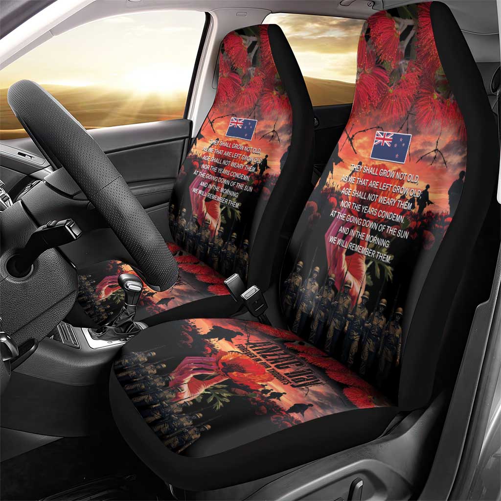 New Zealand ANZAC Day Car Seat Cover Forever in My Thoughts