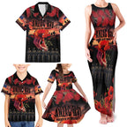 New Zealand ANZAC Day Family Matching Tank Maxi Dress and Hawaiian Shirt Forever in My Thoughts