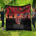 New Zealand ANZAC Day Quilt Forever in My Thoughts