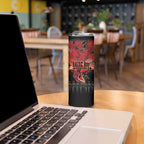 New Zealand ANZAC Day Skinny Tumbler Forever in My Thoughts