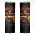 Australia ANZAC Day Skinny Tumbler Kangaroo and Koala Soldier Forever in My Thoughts