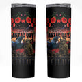 New Zealand ANZAC Day Skinny Tumbler Tui Bird and Kiwi Bird Soldier Forever in My Thoughts