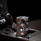 Australia and New Zealand Together Tumbler Cup Aboriginal and Maori Art Tattoo