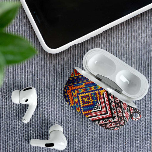 Tuvaluan and New Zealand Culture AirPods Case The Art of Kolose and Taniko - Aussie Hoodie