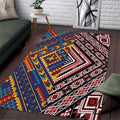 Tuvaluan and New Zealand Culture Area Rug The Art of Kolose and Taniko - Aussie Hoodie