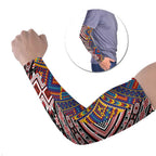 Tuvaluan and New Zealand Culture Arm Sleeves The Art of Kolose and Taniko - Aussie Hoodie