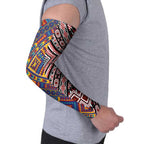 Tuvaluan and New Zealand Culture Arm Sleeves The Art of Kolose and Taniko - Aussie Hoodie