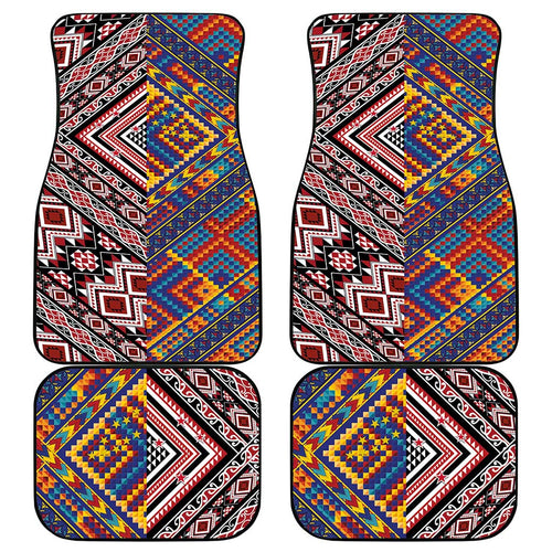 Tuvaluan and New Zealand Culture Car Mats The Art of Kolose and Taniko - Aussie Hoodie