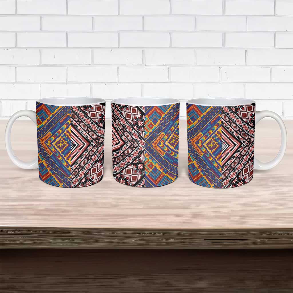 Tuvaluan and New Zealand Culture Ceramic Mug The Art of Kolose and Taniko - Aussie Hoodie