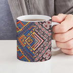 Tuvaluan and New Zealand Culture Ceramic Mug The Art of Kolose and Taniko - Aussie Hoodie
