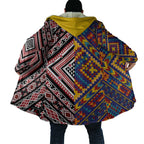 Tuvaluan and New Zealand Culture Cloak The Art of Kolose and Taniko - Aussie Hoodie