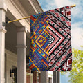 Tuvaluan and New Zealand Culture Garden Flag The Art of Kolose and Taniko - Aussie Hoodie