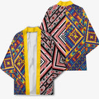 Tuvaluan and New Zealand Culture Kimono The Art of Kolose and Taniko - Aussie Hoodie