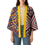 Tuvaluan and New Zealand Culture Kimono The Art of Kolose and Taniko - Aussie Hoodie