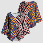 Tuvaluan and New Zealand Culture Kimono Sleeve Blouse The Art of Kolose and Taniko - Aussie Hoodie