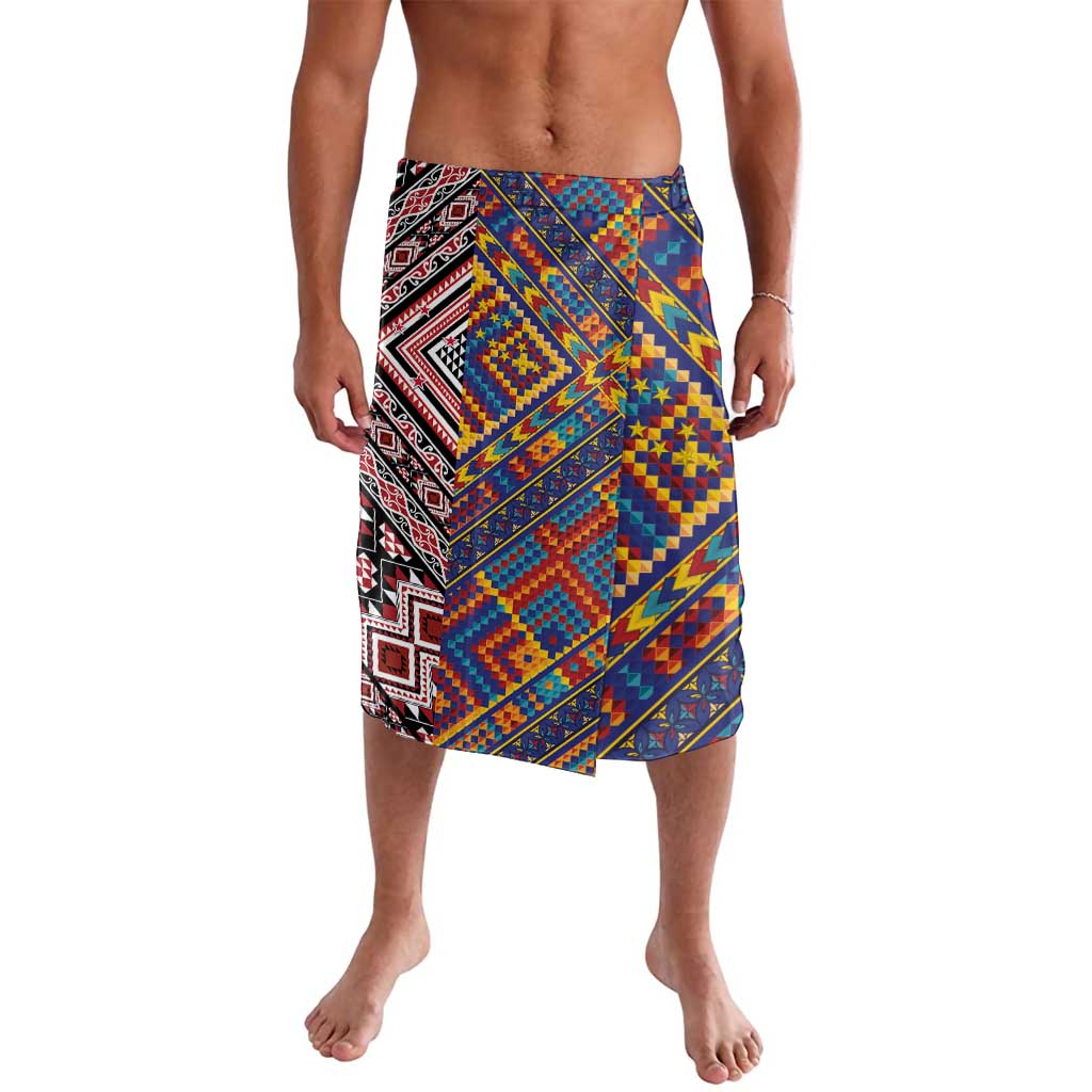 Tuvaluan and New Zealand Culture Lavalava The Art of Kolose and Taniko - Aussie Hoodie