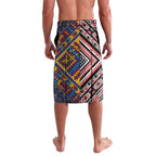 Tuvaluan and New Zealand Culture Lavalava The Art of Kolose and Taniko - Aussie Hoodie