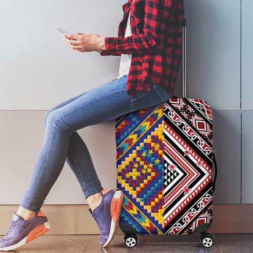 Tuvaluan and New Zealand Culture Luggage Cover The Art of Kolose and Taniko - Aussie Hoodie