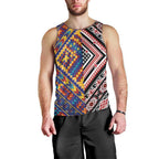 Tuvaluan and New Zealand Culture Men Tank Top The Art of Kolose and Taniko - Aussie Hoodie