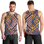 Tuvaluan and New Zealand Culture Men Tank Top The Art of Kolose and Taniko - Aussie Hoodie