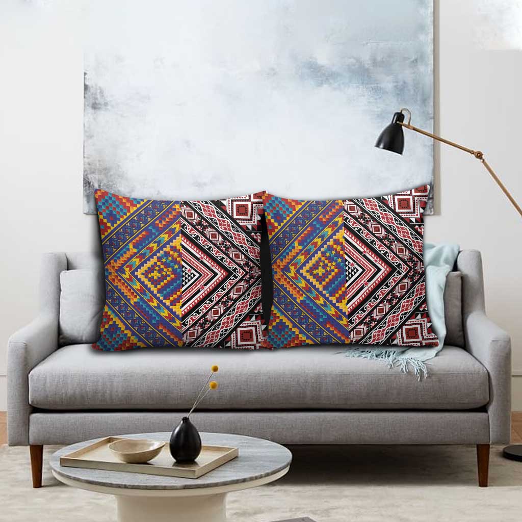Tuvaluan and New Zealand Culture Pillow Cover The Art of Kolose and Taniko - Aussie Hoodie
