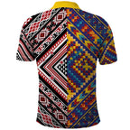 Tuvaluan and New Zealand Culture Polo Shirt The Art of Kolose and Taniko - Aussie Hoodie