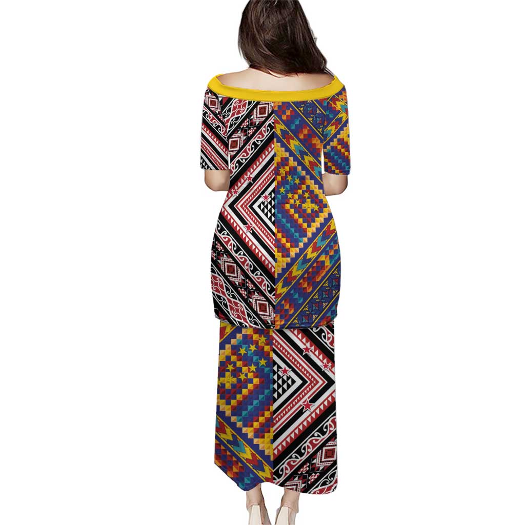Tuvaluan and New Zealand Culture Puletasi The Art of Kolose and Taniko - Aussie Hoodie
