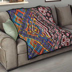 Tuvaluan and New Zealand Culture Quilt The Art of Kolose and Taniko - Aussie Hoodie