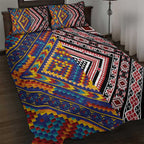 Tuvaluan and New Zealand Culture Quilt Bed Set The Art of Kolose and Taniko - Aussie Hoodie