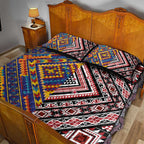 Tuvaluan and New Zealand Culture Quilt Bed Set The Art of Kolose and Taniko - Aussie Hoodie